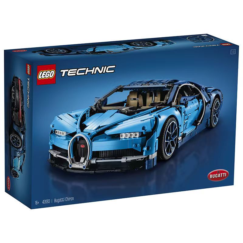 Lego Genuine 42083 Bugatti Technic Mechanical Set Building Blocks Toy Flagship Sports Car Model Genuine