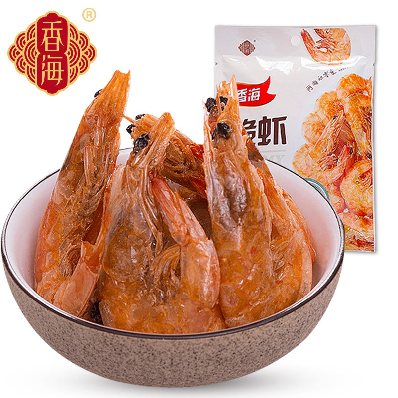 Fragrant Sea Original Taste Crisp Shrimp Dry Pregnant Women Seafood Snacks Ready-to-eat Crisp Shrimp Dried Shrimps Dried Shrimps Dried Shrimp With Spicy Shrimp Shells Edible