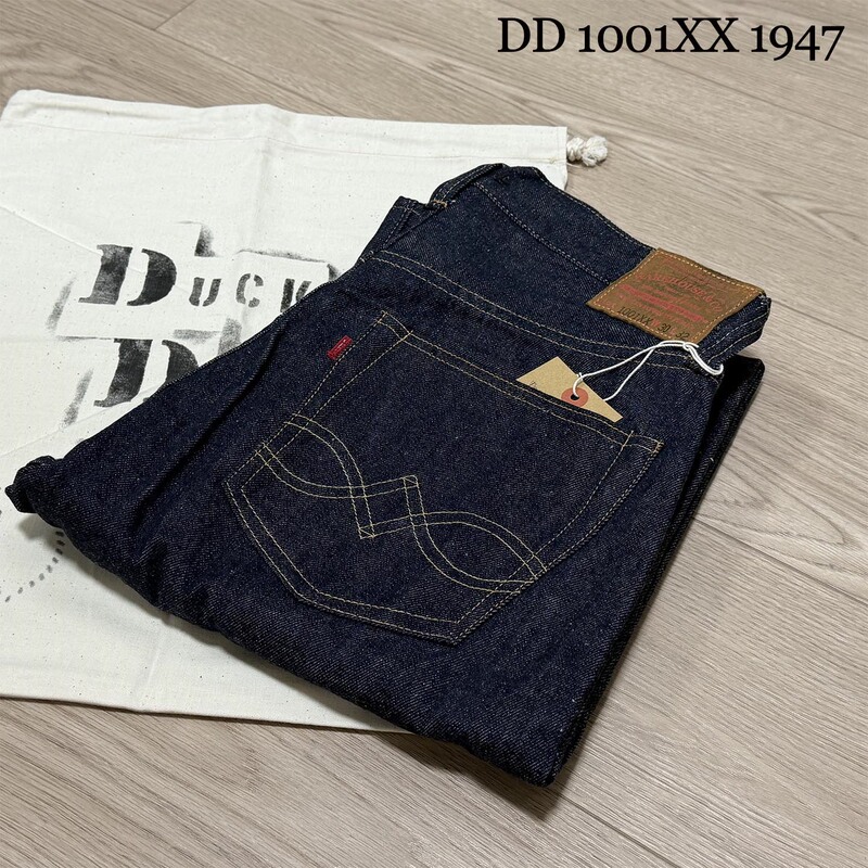 Warehouse Dd-1001Xx 1947Model Red Flag Nissan Jeans Duck Digger