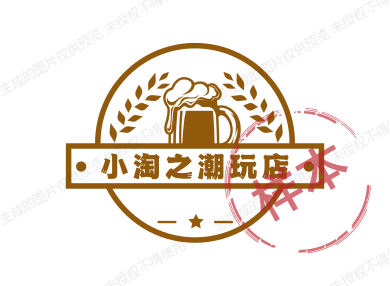 小淘之潮玩店的LOGO