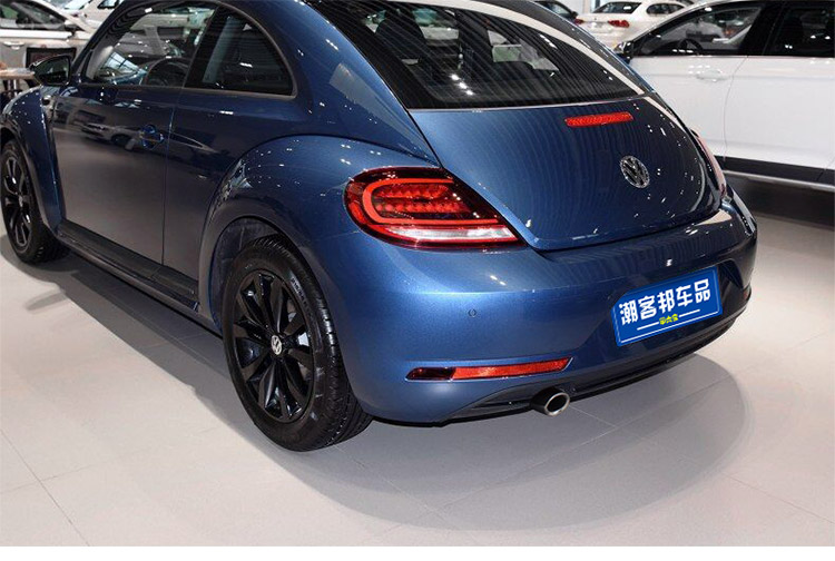 Special stainless steel exhaust pipe for beetle tail throat New beetle modified decoration