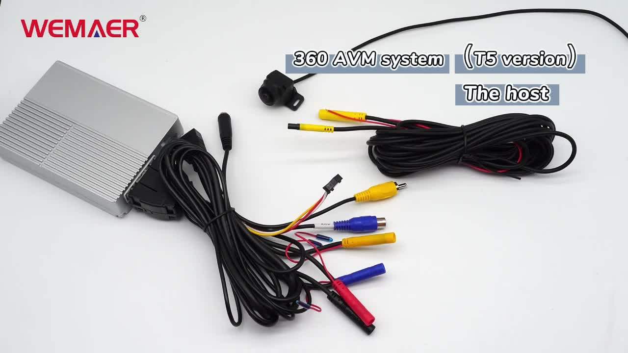 Full Hd 1080p Adas 360 Birds Eye View Car Camera Hilux Reverse Camera