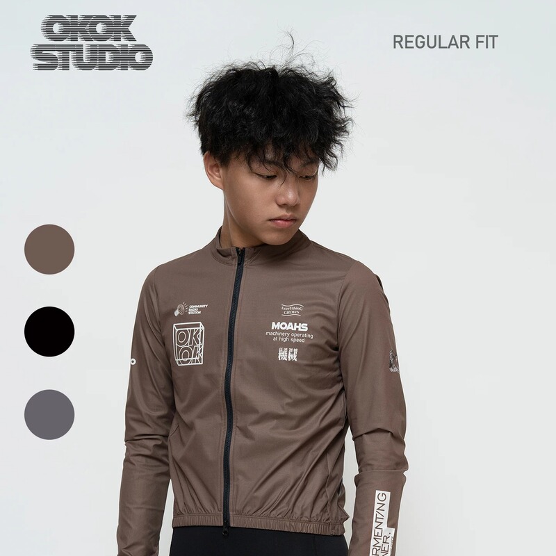 Okokstudio/26Ss Cycling Windbreaker Vol.07/Unisex/Road Bike Windproof Jacket Lightweight Okokstudio/26Ss Cycling Windbreaker Vol.07/Unisex/Road Bike Windproof Jacket Lightweight