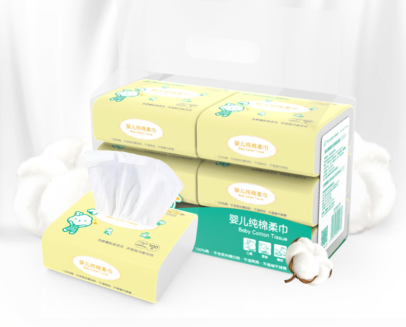 Cotton tuổi bé khăn bông sơ sinh ướt và khô bé ướt khăn lau dày 18 packs