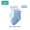 Children's mid tube socks blue+white+sky blue