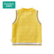 Cotton Era Baby Knitted Reversible Vest Children's Baby Sleeveless Jacket Waistcoat Style Thickened