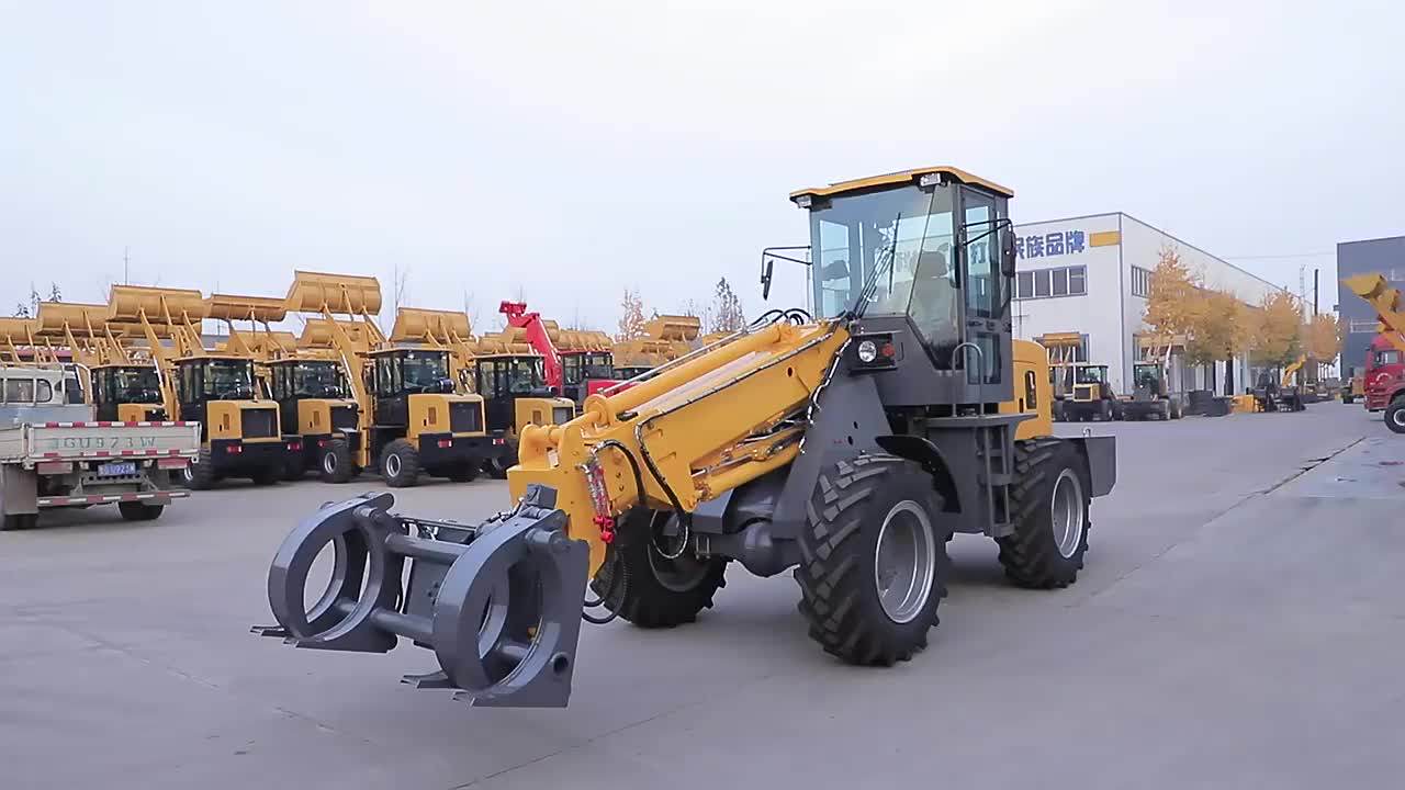 Front End Wheel Loader Tl2000 2000kg Ce Certificate Agricultural ...