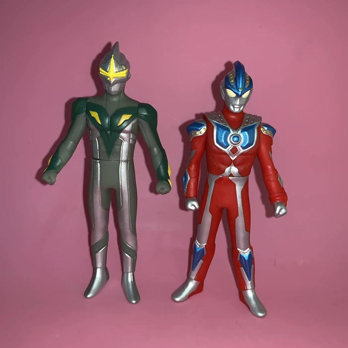 Bandai, Ultra, Ultraman Tiga, монстр, игрушка из мягкой резины, кукла