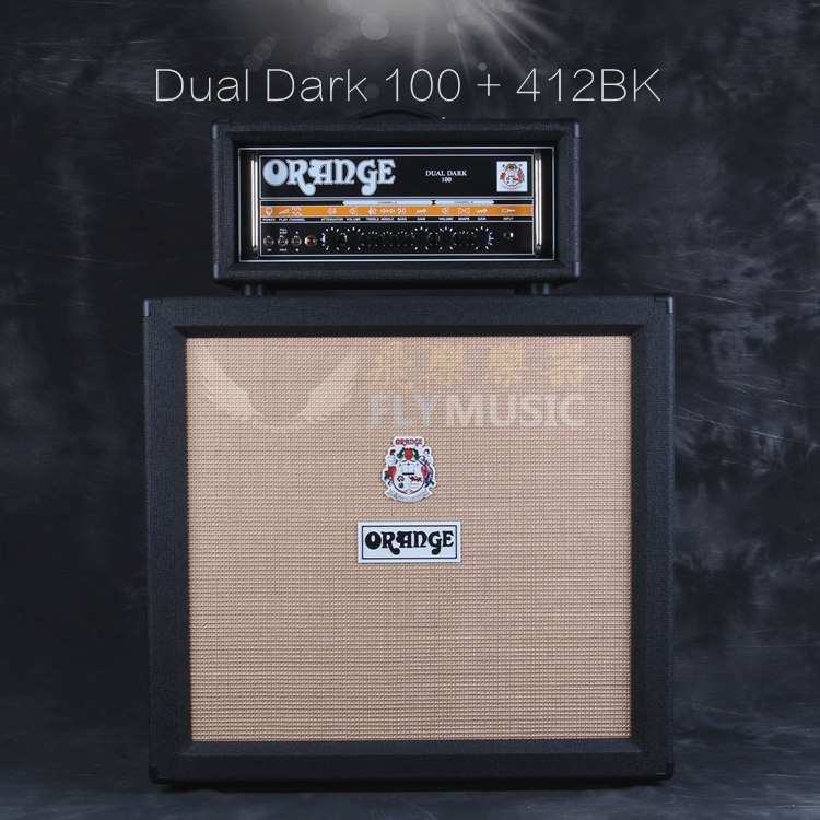 Flying Music Line Orange Dual Dark 100 PPC412Bk Tube Guitar Split Loa Anh - Loa loa loa kéo lg