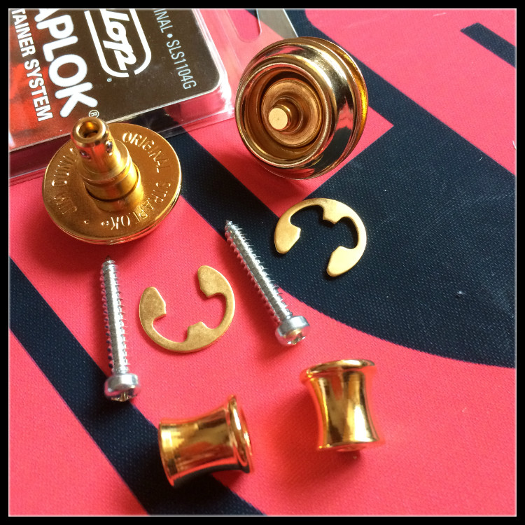 Beauty production Dunlop Dundlop SLS1104G solid anti-fall holding baby bag button gold 