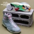 Greasy Uncle Air Jordan AJ7 Bugs Bunny Fluffy Grey Sports Basketball Shoes Giày nam CT8528-002 - Giày bóng rổ