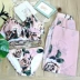 Chơi bài lớn Hàn Quốc tùy chỉnh slit áo tắm mới gợi cảm thon thả váy xẻ ba mảnh áo tắm nữ - Bộ đồ bơi hai mảnh áo tắm 2 mảnh cạp cao	 Bộ đồ bơi hai mảnh