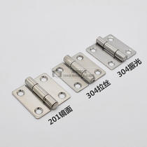 Stainless steel industrial hinge 304 stainless steel 50 * 50 * 2 thickened hinge stainless steel loose-leaf square hinge bearing