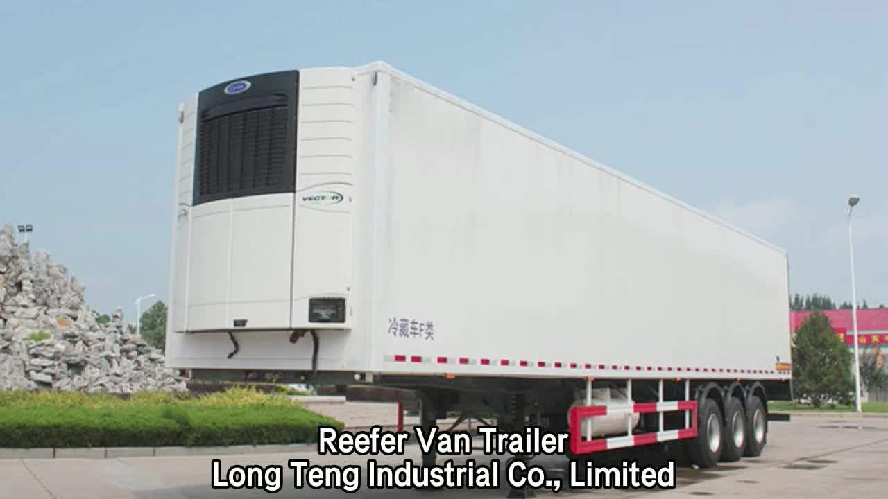 Minus 18 Degree Refrigerated 53ft Reefer Container Truck Van Box Semi