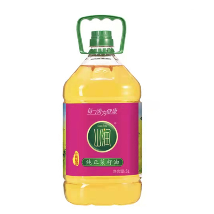 山润纯正菜籽油 5L