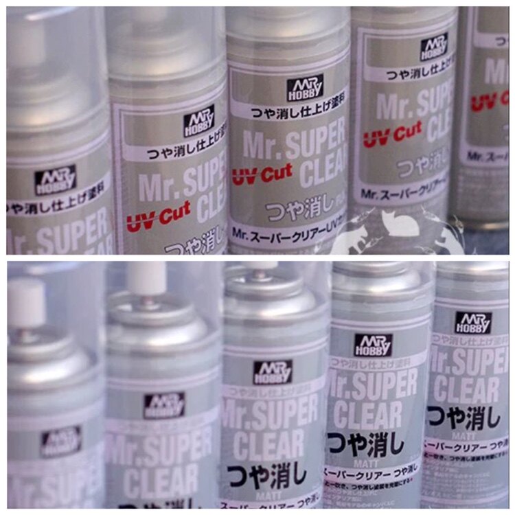 County MR HOBBY Oily Water-based Transparent Extinction Spray Irrigation Lacquer BJD Eva Anti Uv Protection Maintenance Reform Spot