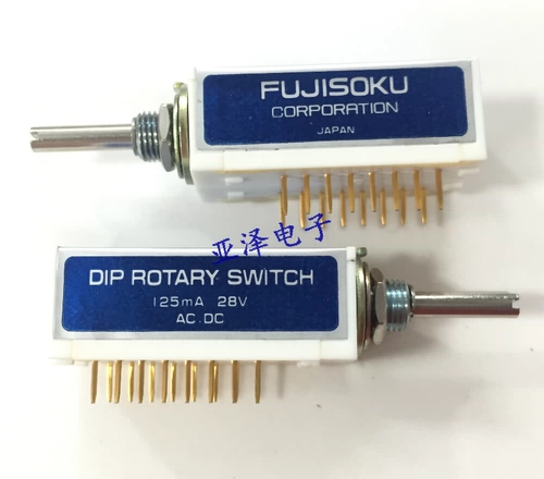 Оригинальный Япония Fujisoku Fuji Super Small Rotating Switch DRS 2-6 полосовой выключатель 2 и 6 шестерни