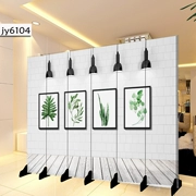 Màn hình vách ngăn Thời trang hiên nhà IKEA phòng khách hiện đại đơn giản có thể tháo rời tường phòng ngủ - Màn hình / Cửa sổ