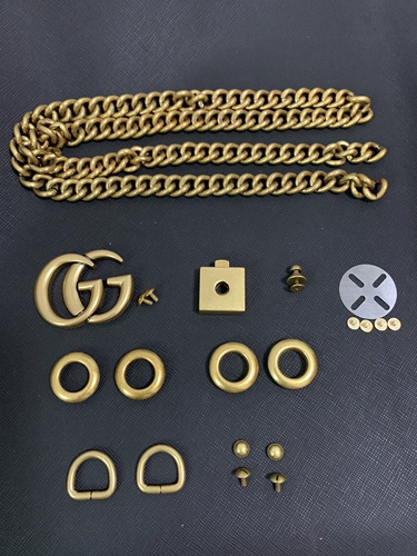 Gucci, медная металлическая сумка с аксессуарами, с печатью вашего логотипа