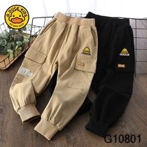 Little yellow duck G DUCK childrens overalls 2022 autumn new overalls casual trousers