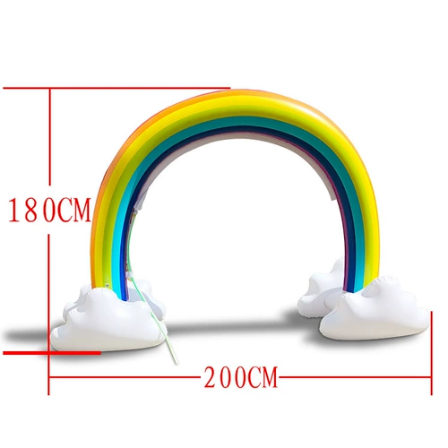 Надувная дорожная игрушка для игр в воде из ПВХ, единорог