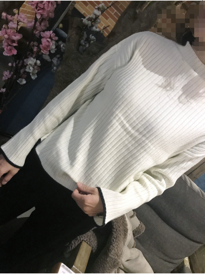 50%羊毛值得入手 这个保暖度太热了 自留款喇叭袖半高领毛衣秋冬