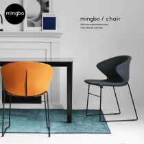 Nordic dining chair Fabric soft bag backrest chair lazy modern simple household desk chair ins net red leisure chair