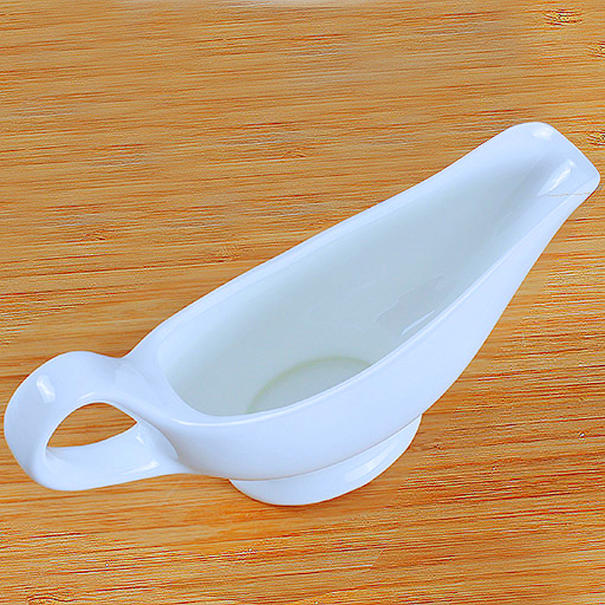 Ceramic juice pot duck bill restaurant steak steak black pepper salad dressing with milk can dip espresso