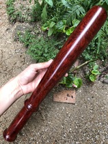 Indian lobular rosewood old material baseball bat self-defense stick solid wood mahogany handle ornaments fitness stick log