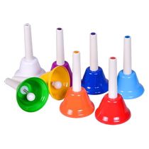 Orff percussion instrument childrens eight-tone melody bell 8-tone hand bell eight-tone bell 8-tone rattle bell bell lesson bell