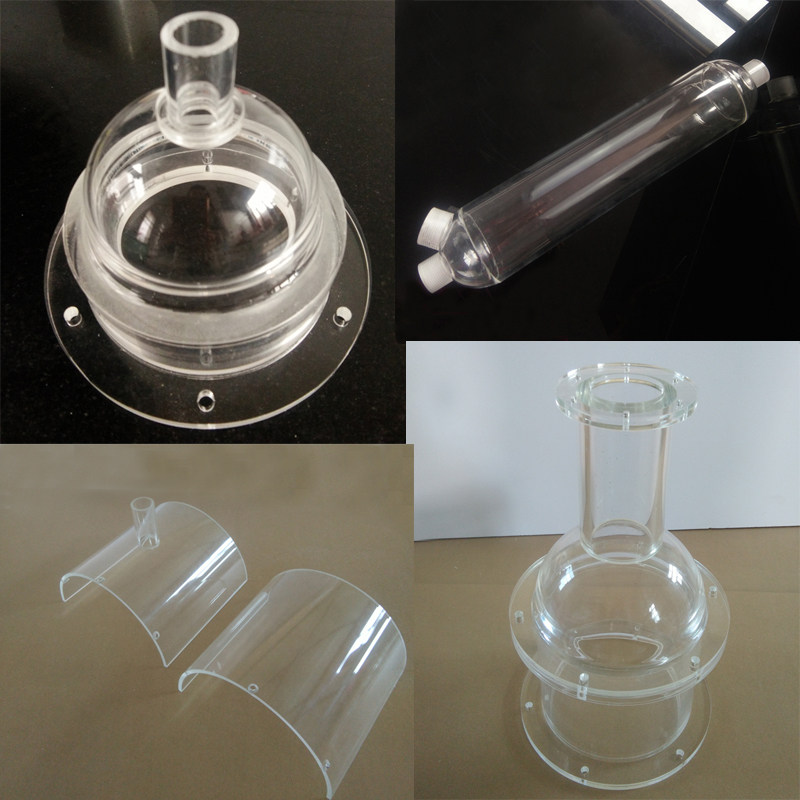 High-transparency organic glass pipe acrylic pipe accessories experimental apparatus equipment model processing and customization