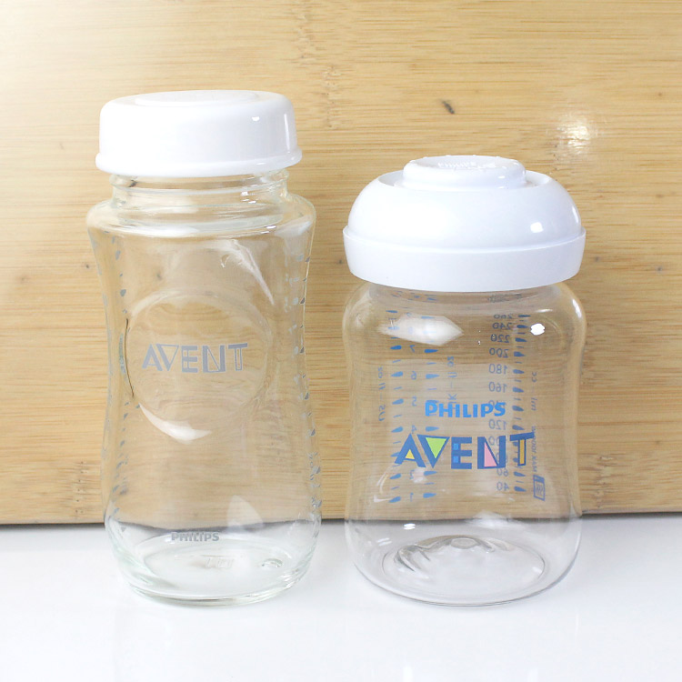 New Anyi Breast Milk Storage Bottle Nature Native PP Storage Bottle Glass Wide Mouth Deposit Bottle Body can be matched with breast pump