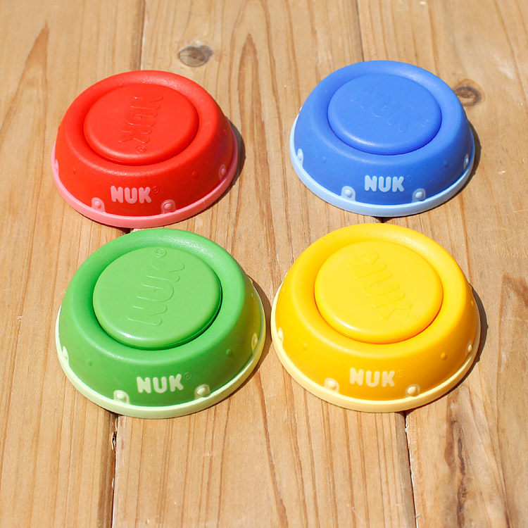  NUK wide mouth diameter bottle sealing cover anti-leakage cover wide mouth screwed cover sealing mat storage bottle accessories