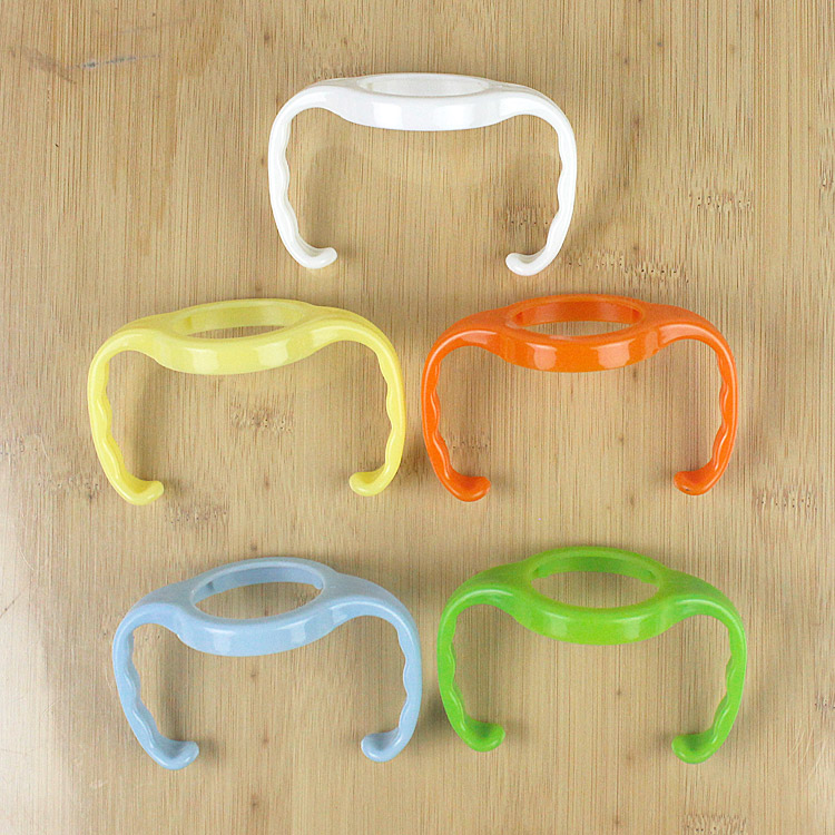 2 standard caliber handle handles with standard mouth glass plastic feeding bottle accessories Bei Xin'an Yi feeding bottle