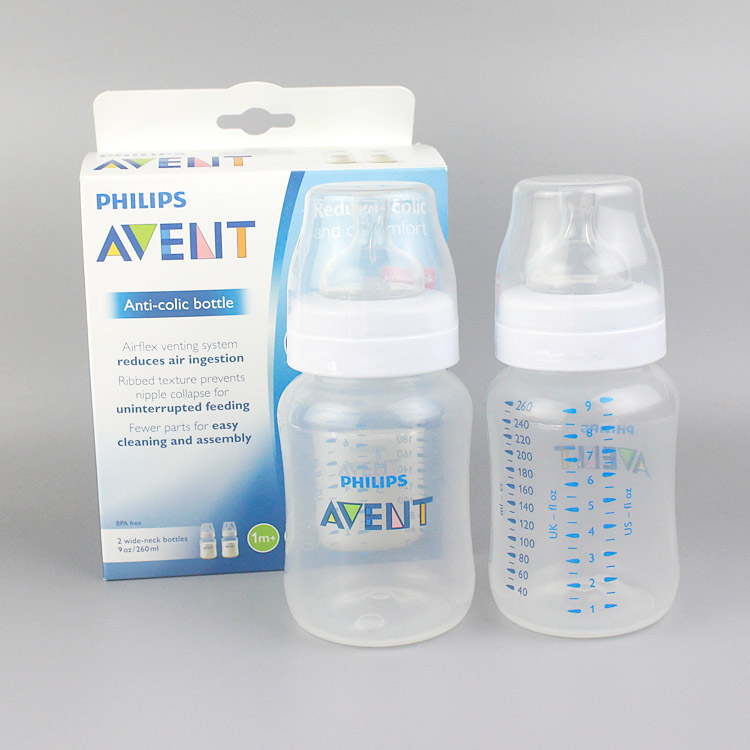 Send handle New Anyi Classic Wide Caliber PP Bottle 260ml 125ml PES Plastic Bottle Clearing