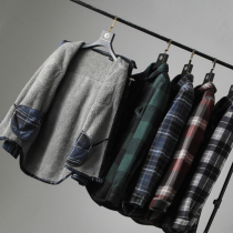 Highly recommended double warm European and American foreign trade autumn and winter imitation cashmere warm thick shirt coat coat