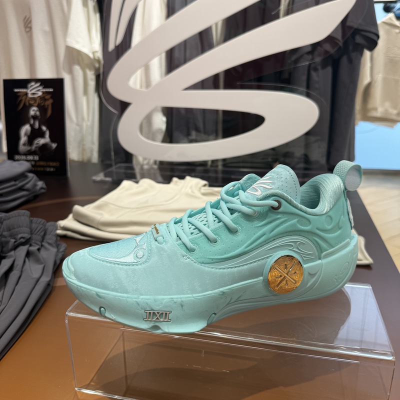 Li-Ning Curry Moment China Edition Pe Wade's Way 12 Wow12 Game-Ready Sports Training Basketball Shoes