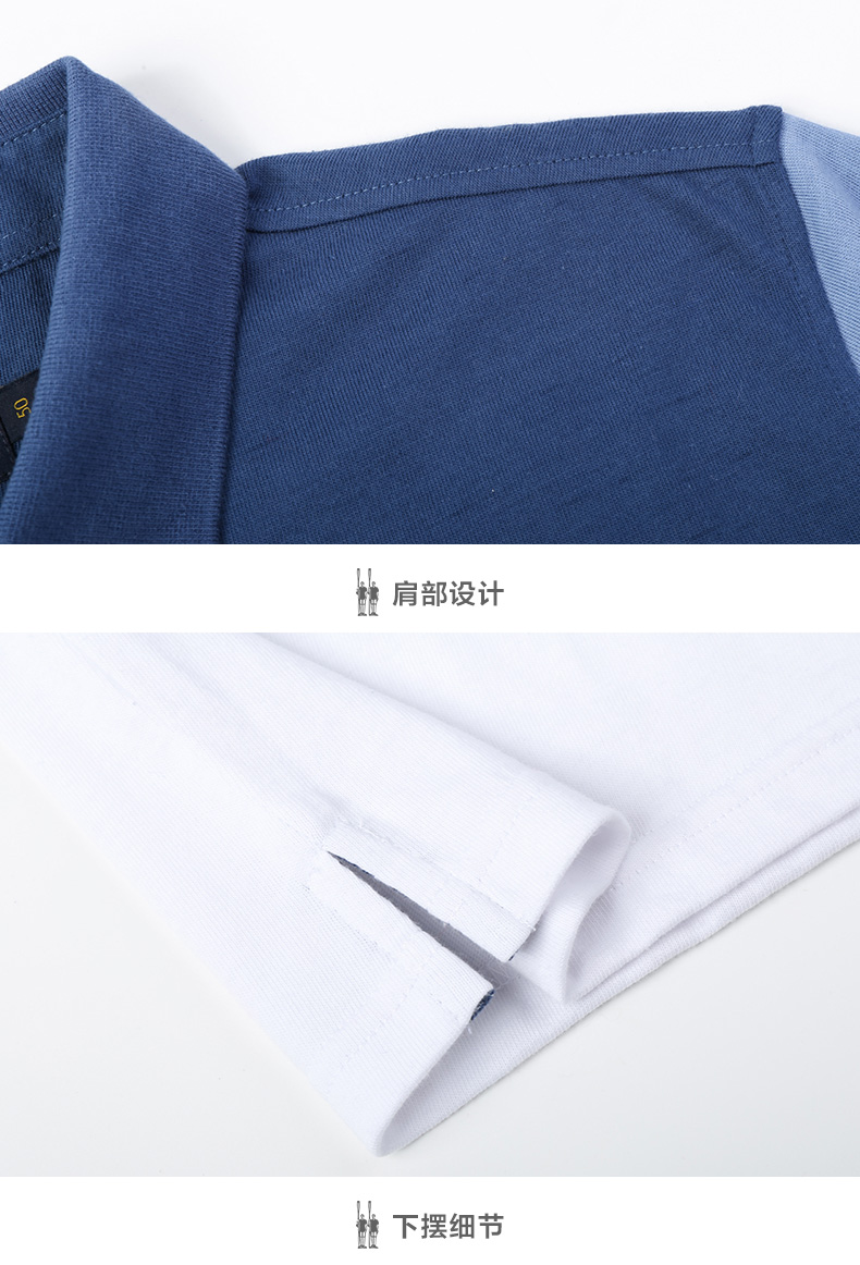 Regatta Club mùa hè mới cho nam ve áo sọc cotton áo thun tay ngắn kinh doanh áo sơ mi POLO áo sơ mi polo