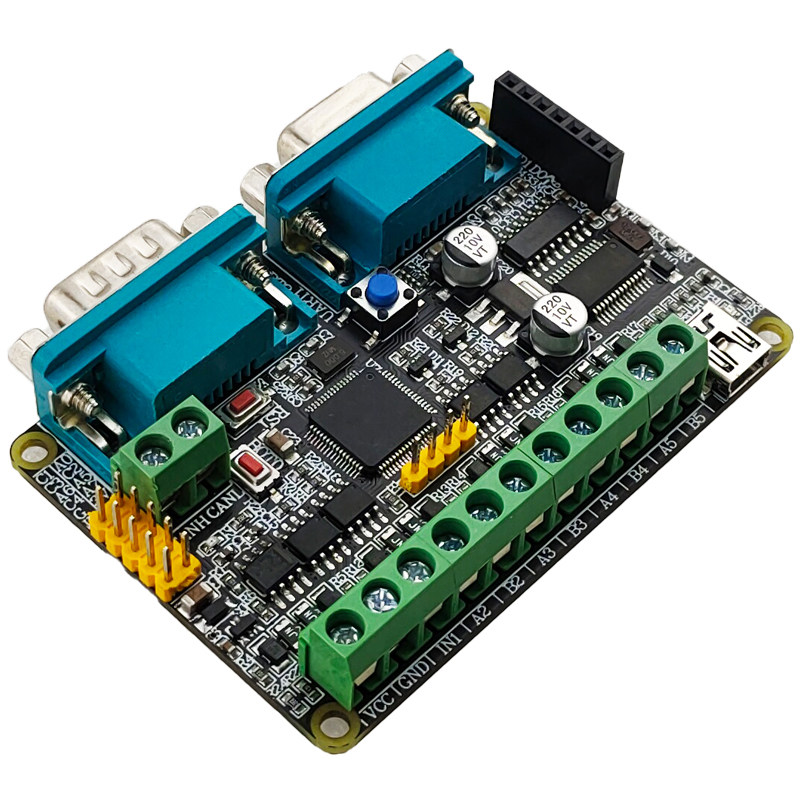 Modbus 4-way multi-channel independent RS485 2-way RS232 multi-channel serial port protocol conversion 433M receive