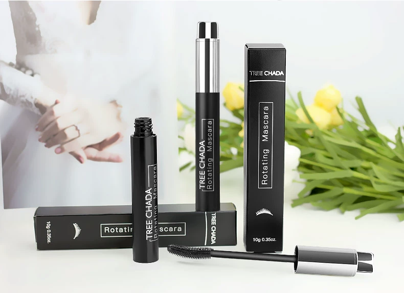 Thái Lan TREECHADA mascara nữ không thấm nước cong dài mã hóa dài dài không nở lâu - Kem Mascara / Revitalash