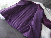 Middle-aged and elderly thermal underwear ladies blouse down bu dao rong granny insulation clothes Cardigan mother dress cold