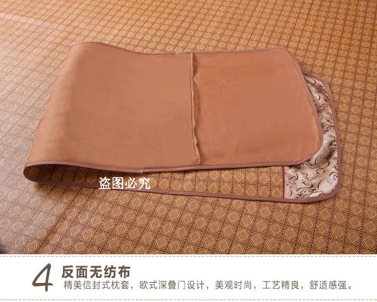Vỏ gối mây dài 1,5m Vỏ gối dài Mùa hè Cặp đôi Gối đơn 1,2m Kéo dài 1,8 Vỏ gối Boutique - Gối trường hợp gối mây