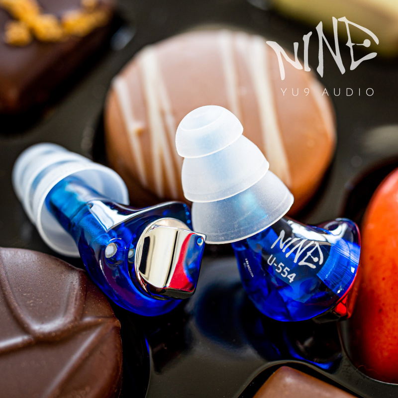 【Fish9】U-556 Earphones Dynamic Driver In-Ear Hifi Monitoring Compatible with Er4B/S/P/Xr/554