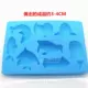 Balloon sinh nhật sản phẩm bánh trang trí silicone kỹ thuật số khuôn silicone sô cô la nửa mảnh khuôn cung cấp sinh nhật - Tự làm khuôn nướng
