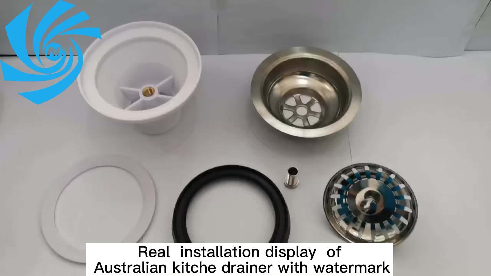 Australian Style Sink Drainer With Watermark Kitchen Sink Accessory