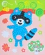 Phim hoạt hình trẻ em handmade sáng tạo DIY painting tranh giấy painting giấy vẽ mẫu giáo thủ công đồ dùng mầm non tự làm