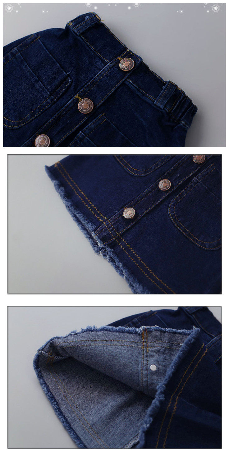 Jupe fillette LUIS en toile - Ref 2048706 Image 11