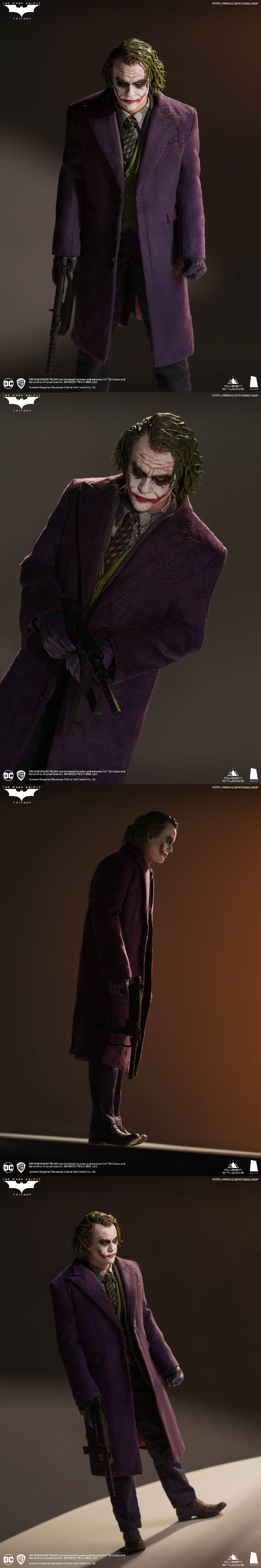 Queen Studios 1/6 InArt The Dark Knight Joker DELUXE VER. 2 Action