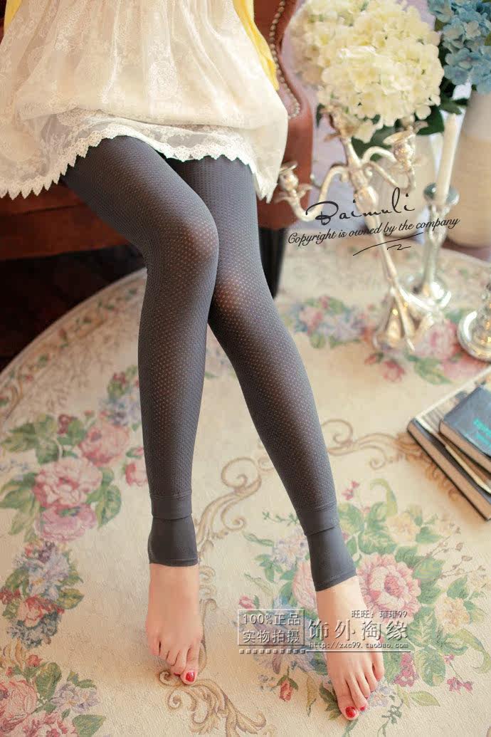 Pantalon collant jeunesse sexy en cachemire - Ref 773404 Image 19