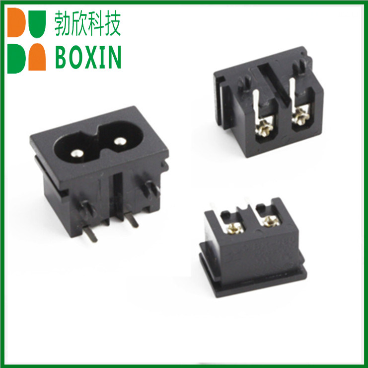 Supply AC Power Eight-word socket C8 appliance input IEC socket 22x15 eco-friendly CE environmental protection